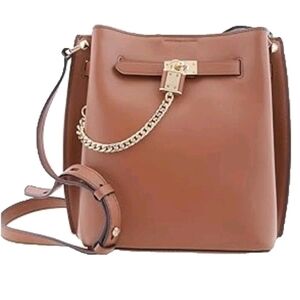 Michael Kors Luggage Medium Leather Hamilton Legacy Messenger Bag